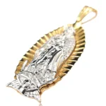 2 Tone Virgin Mary Charm