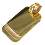 Golden 3 Plate Charm