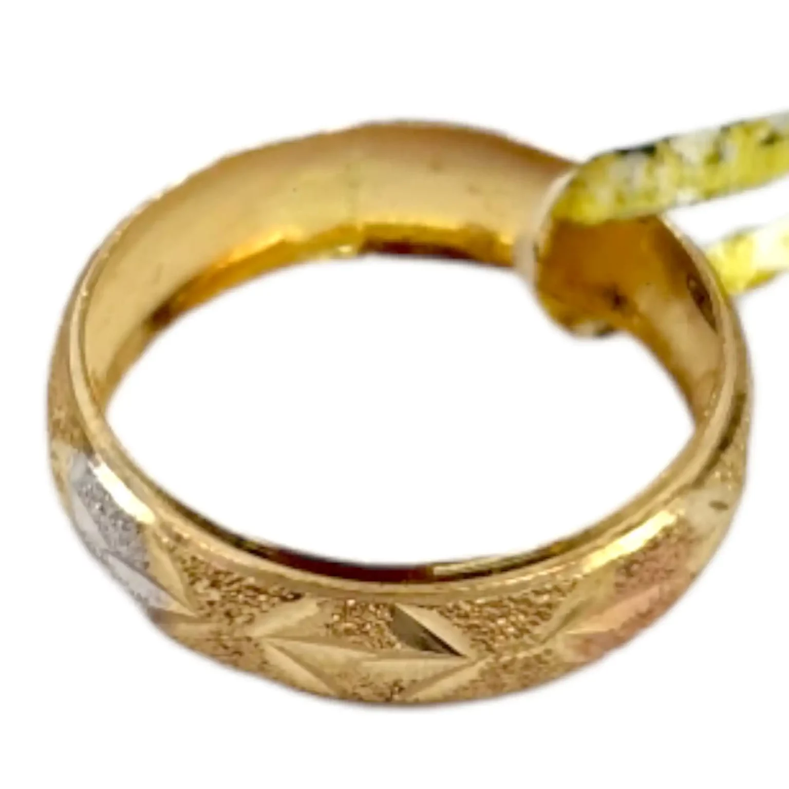 Three Tone Band Ring