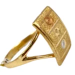 Square Gold Ring