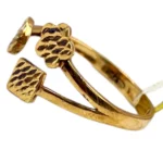 Round Square Flower Ring