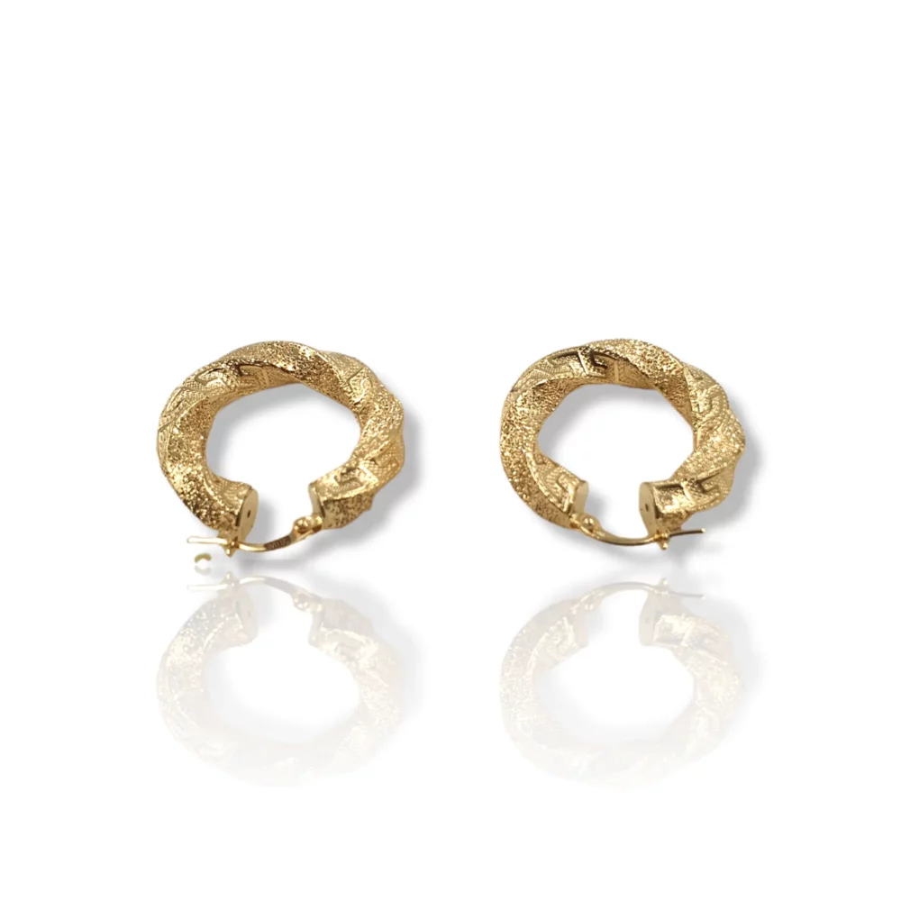 Dappled Twist Earrings - Image 2