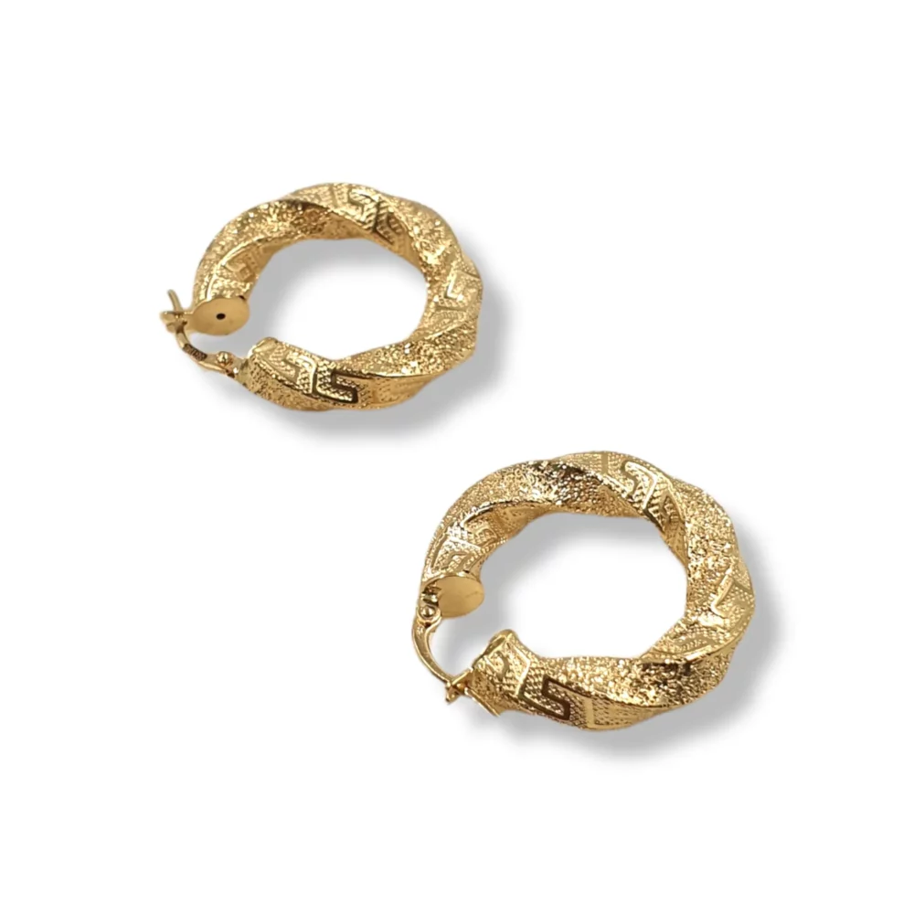Dappled Twist Earrings