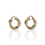 Frosted Twisted Earrings