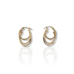 Gold Loop Earrings