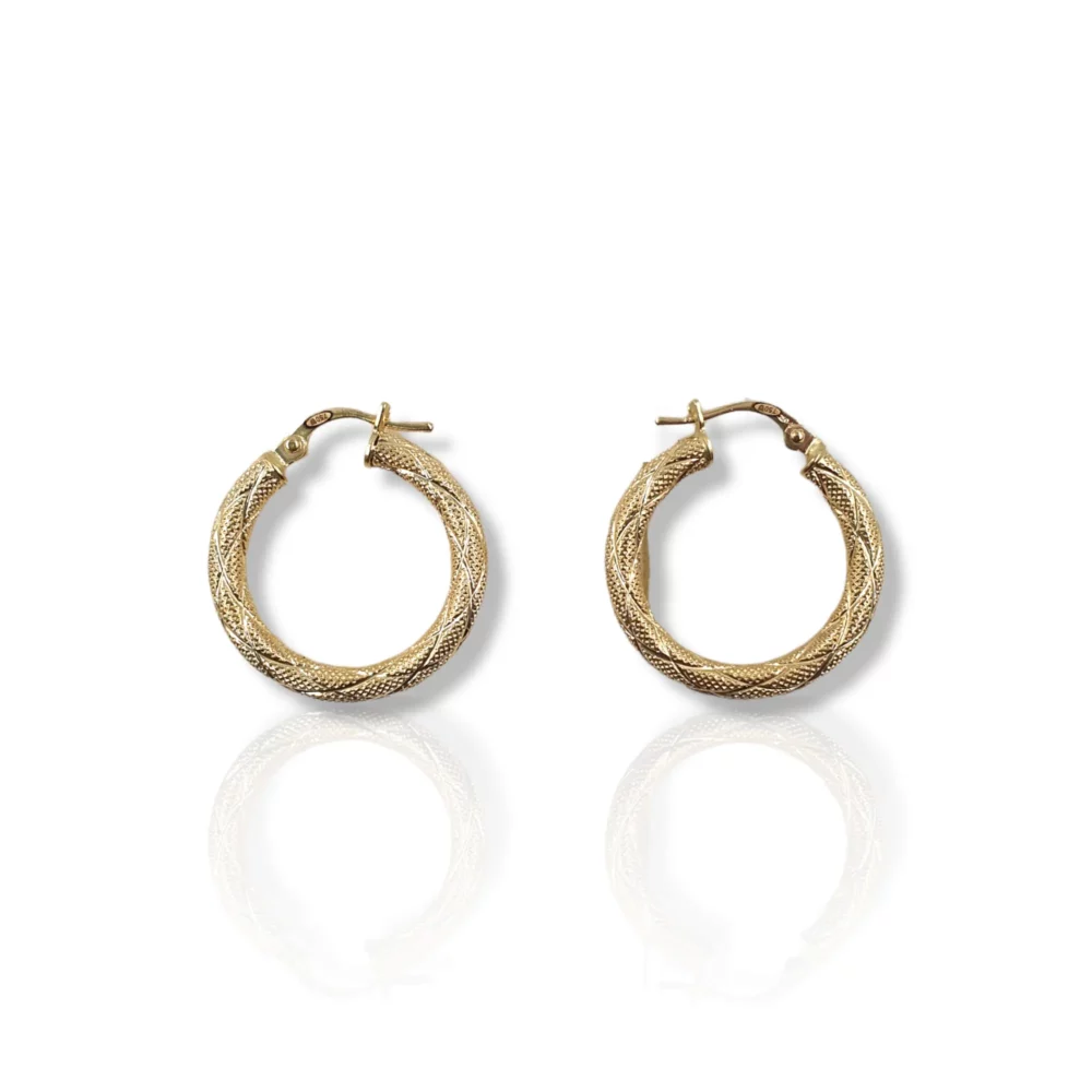 Round Shank Tekshar Earring