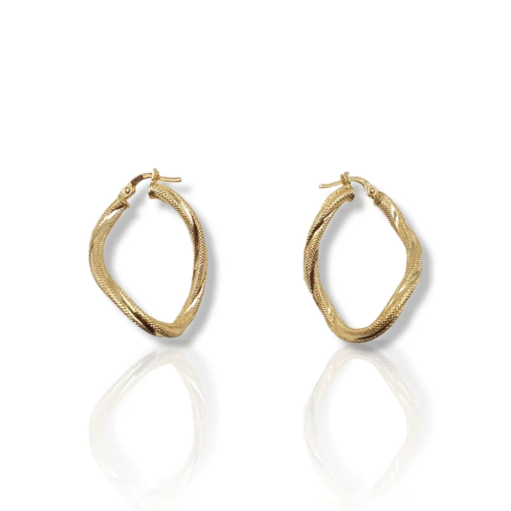Gold Chuky Earrings