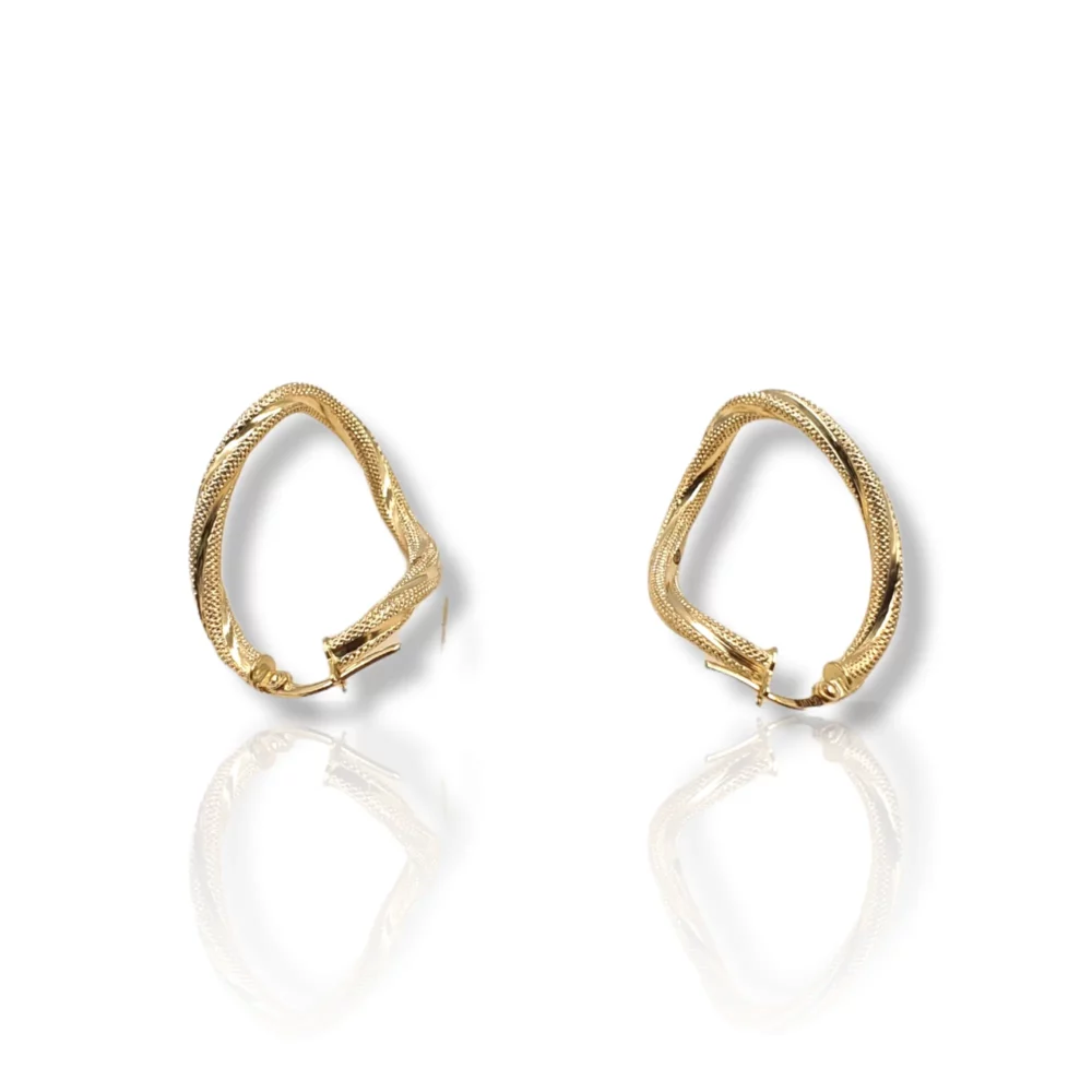 Gold Chuky Earrings