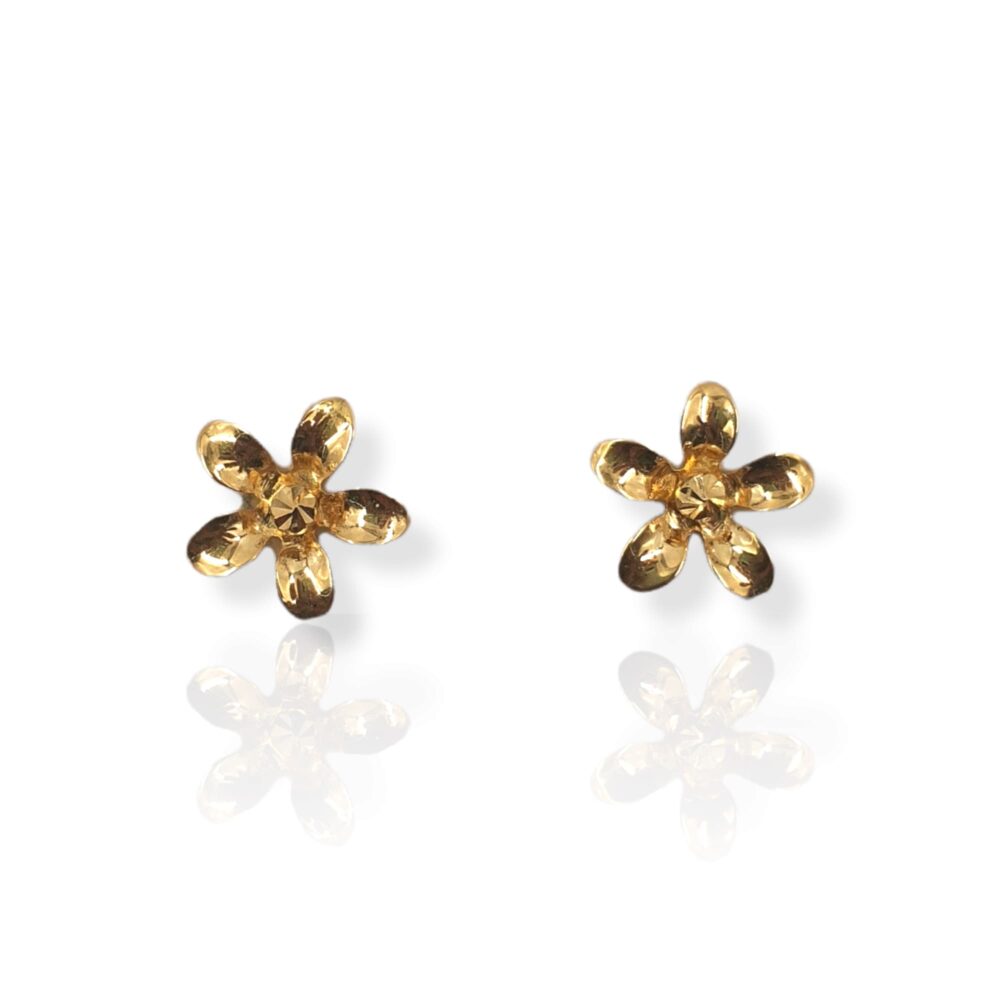 Pear Flower Earrings