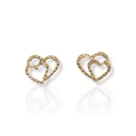 Double Heart Earrings