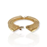 Oval Raffia Mirror Bracelet