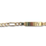 Figaro Plate Bracelet
