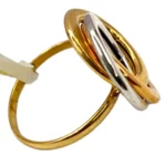Three Color Twist Ring