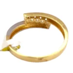 Two Tone Diamond Ring