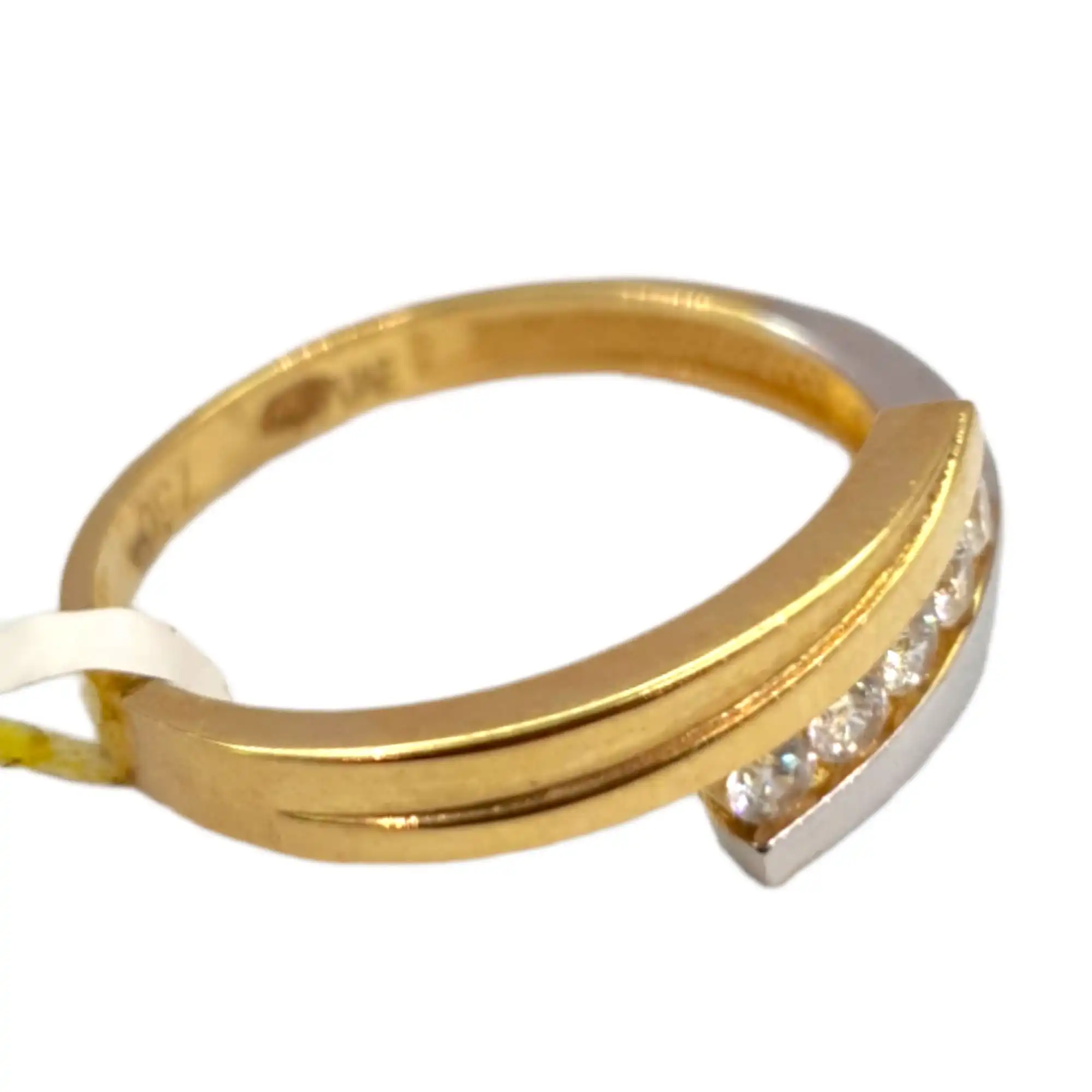Two Tone Diamond Ring