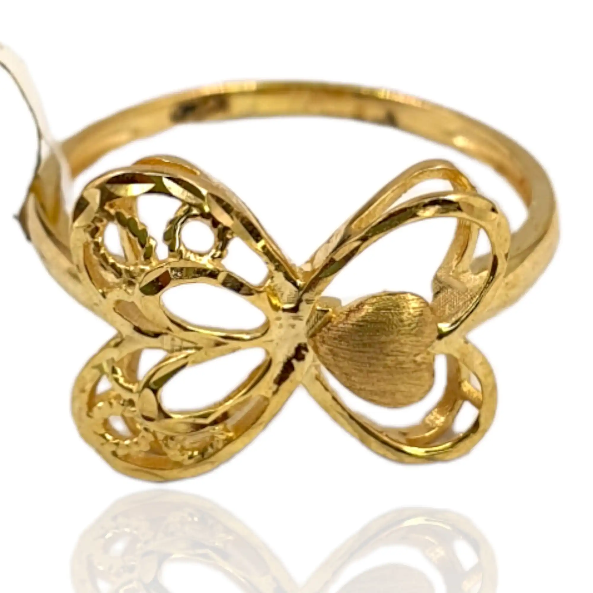 Butterfly Heart Ring