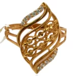 Elegant Fancy Gold Ring