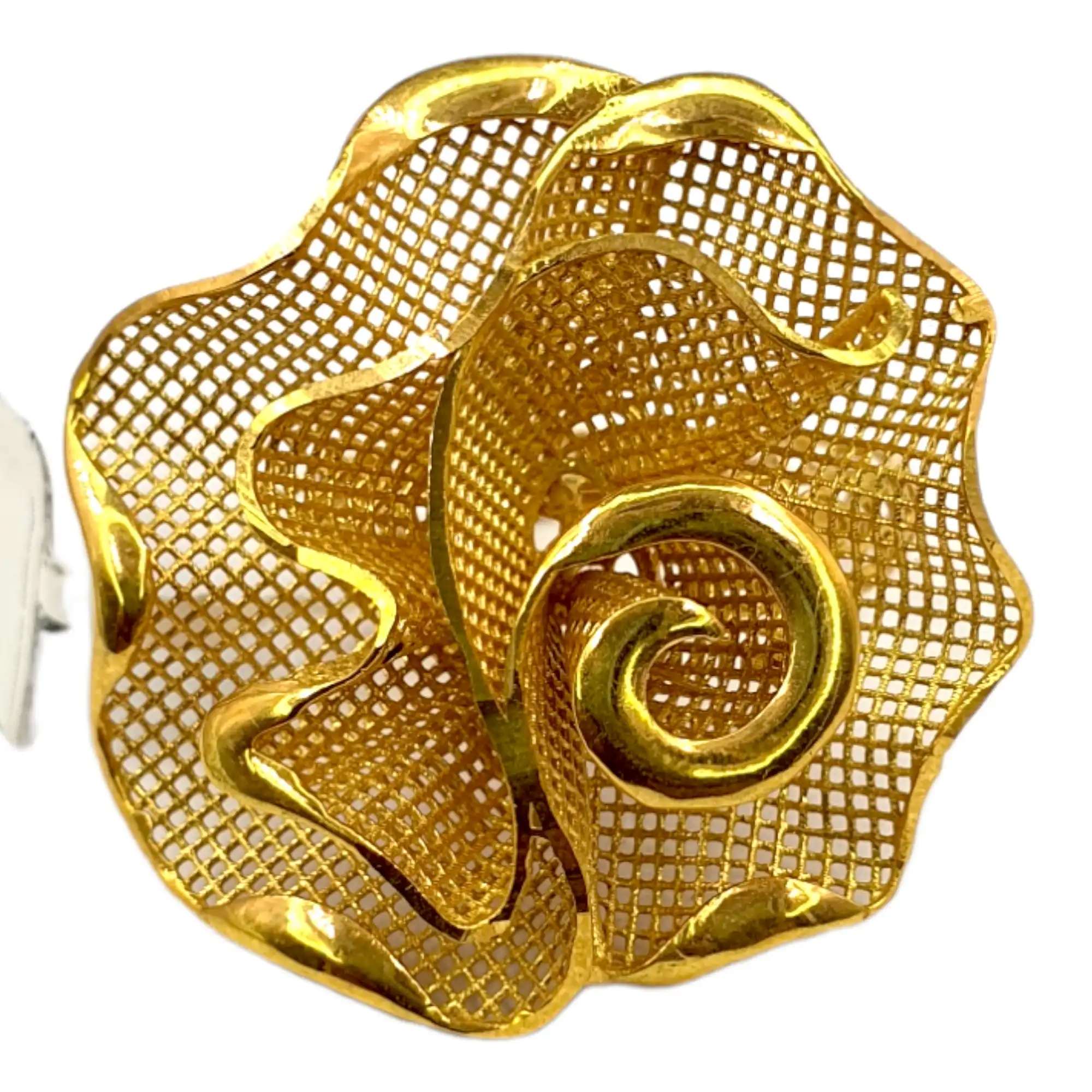 Flower Mesh Ring