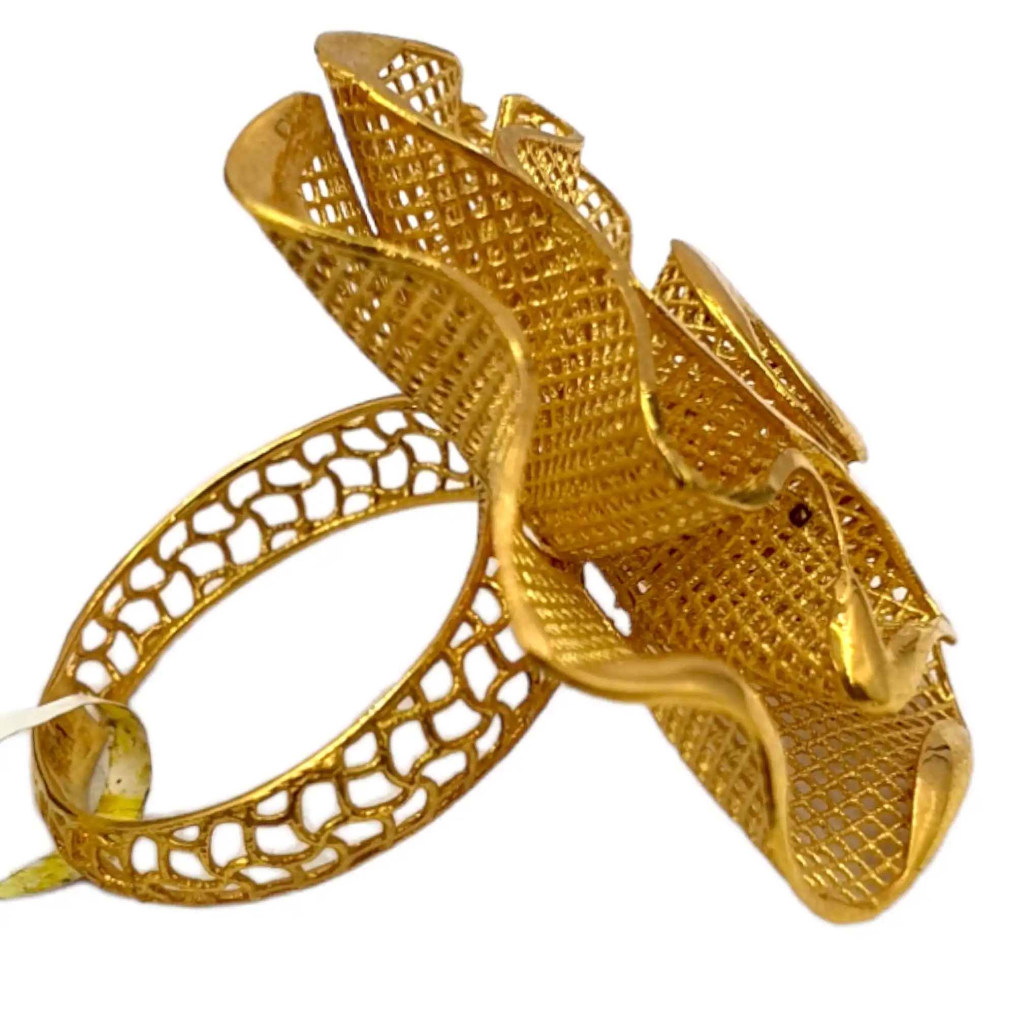 Flower Mesh Ring