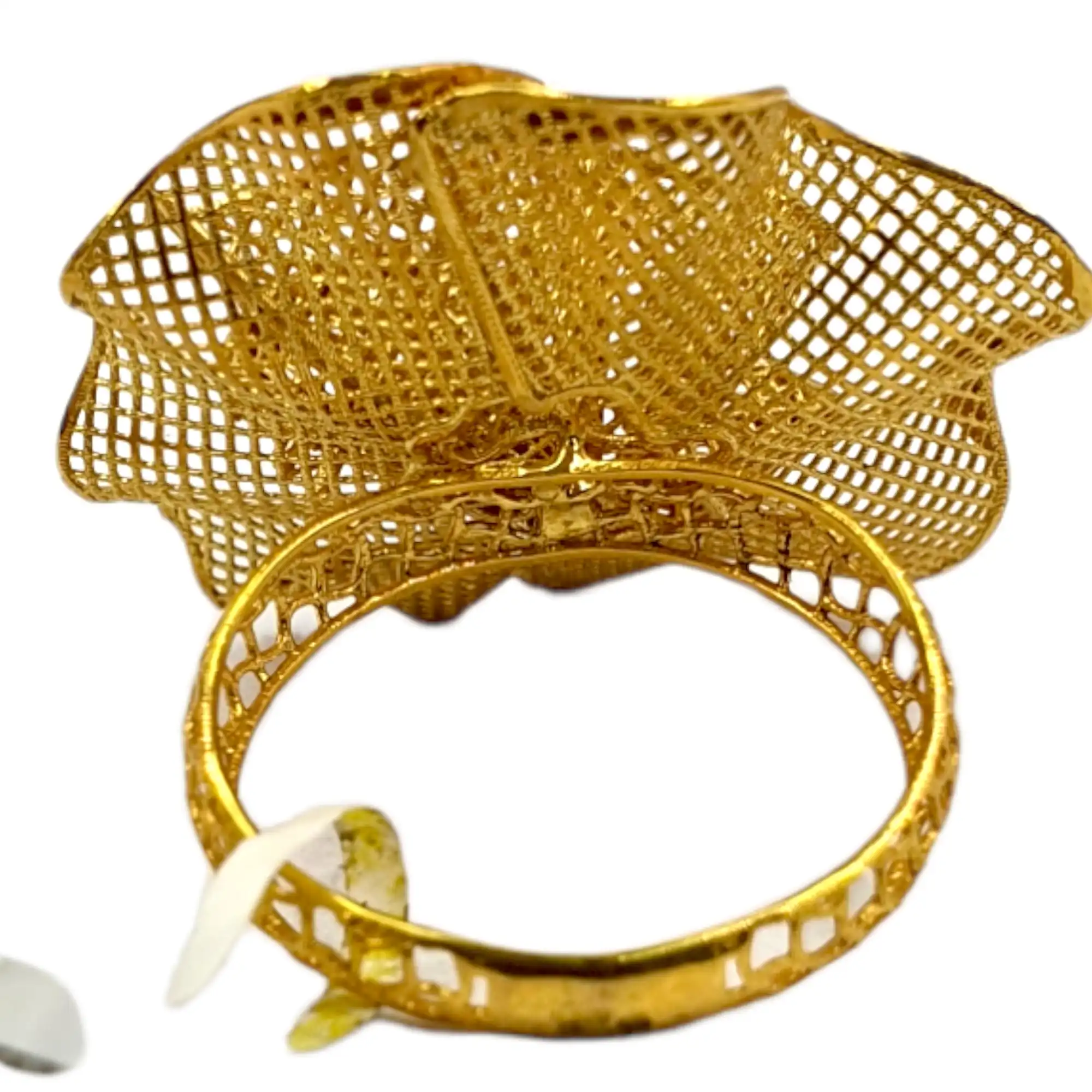 Flower Mesh Ring