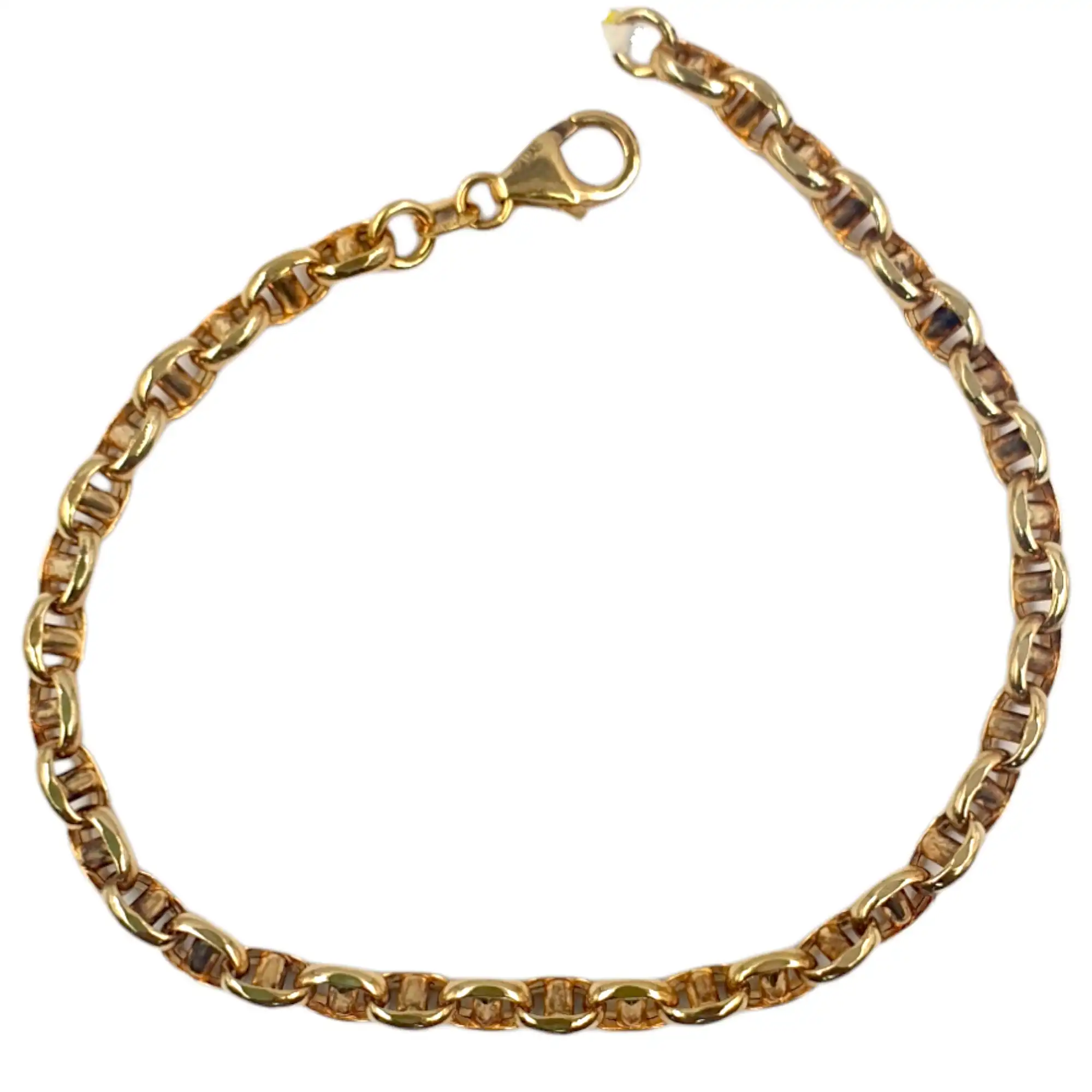 Oval Mariner Link Bracelet
