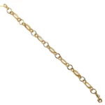 Oval Round Chain Bracelet