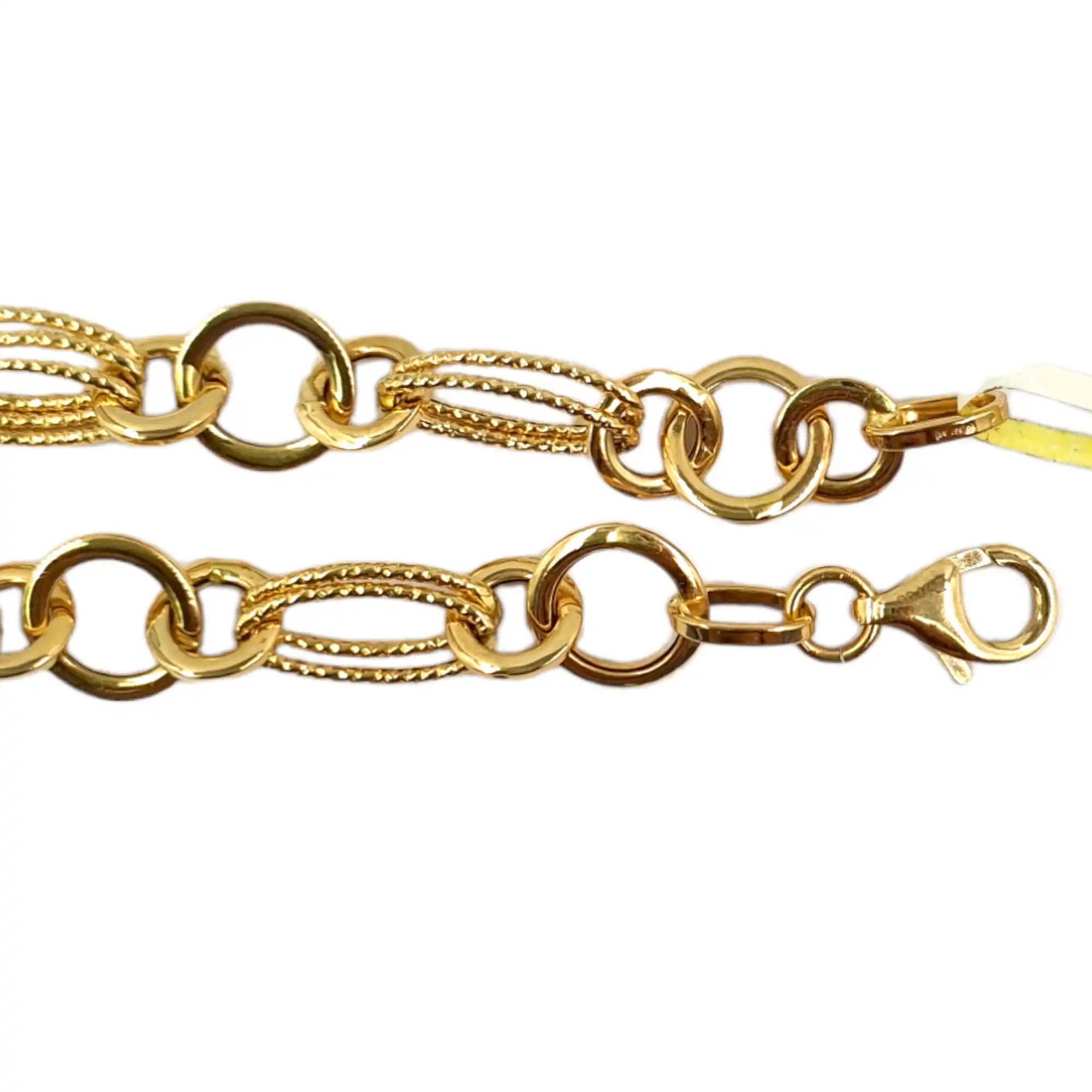 Oval Round Chain Bracelet