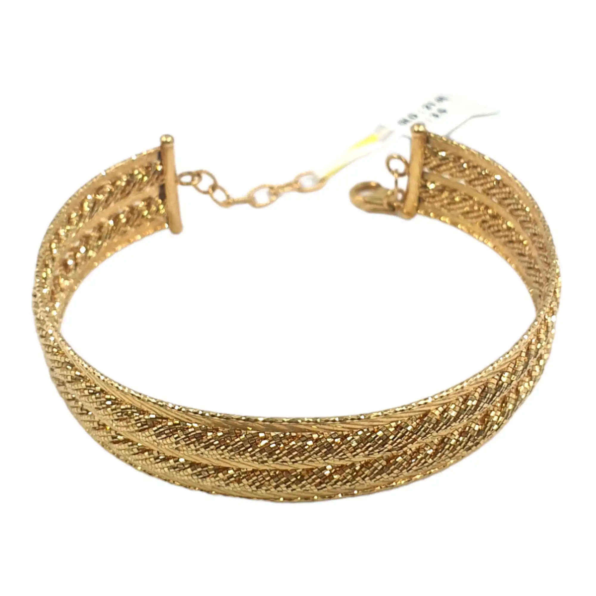 Solid Snake Cut Bracelet