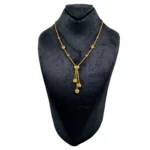 Flower Heart Diamond Cut Necklace