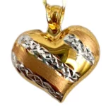 Golden Heart Charm