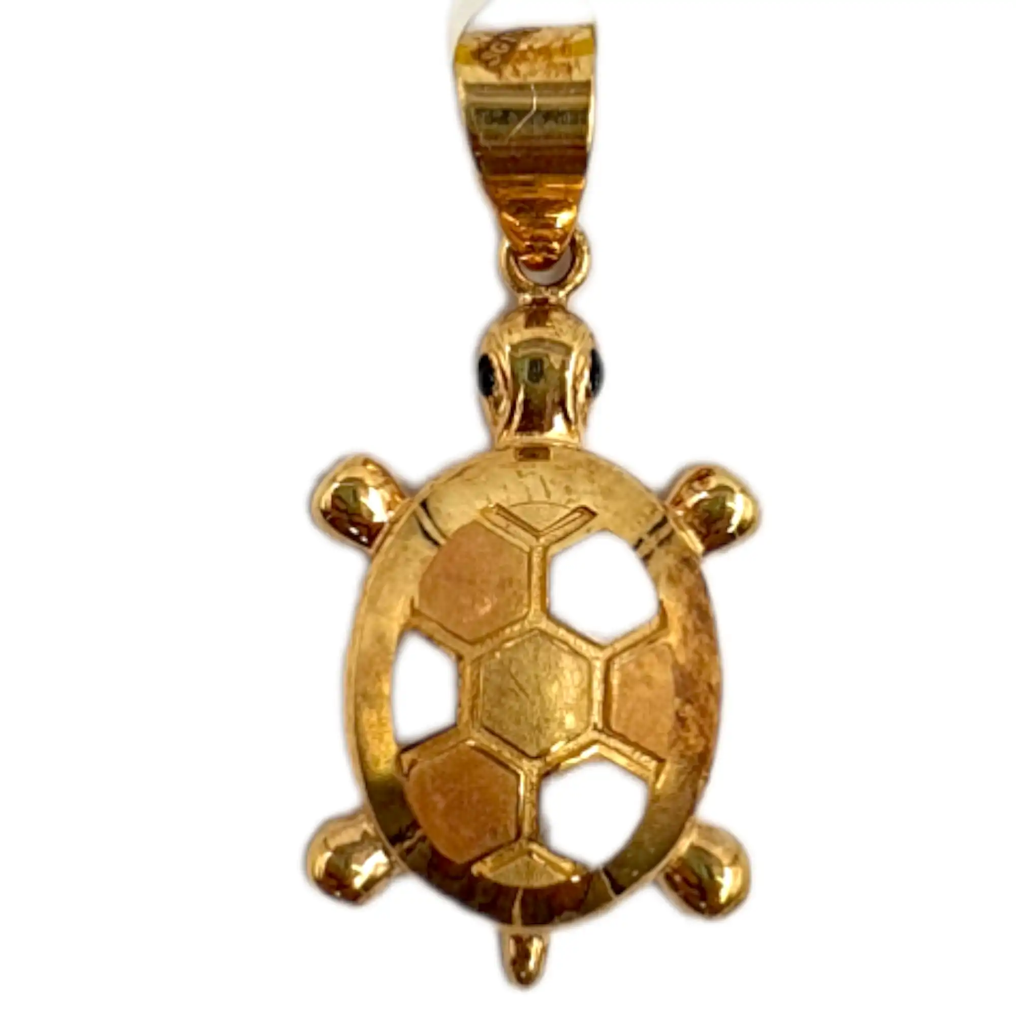 Gold Tortoise Charm
