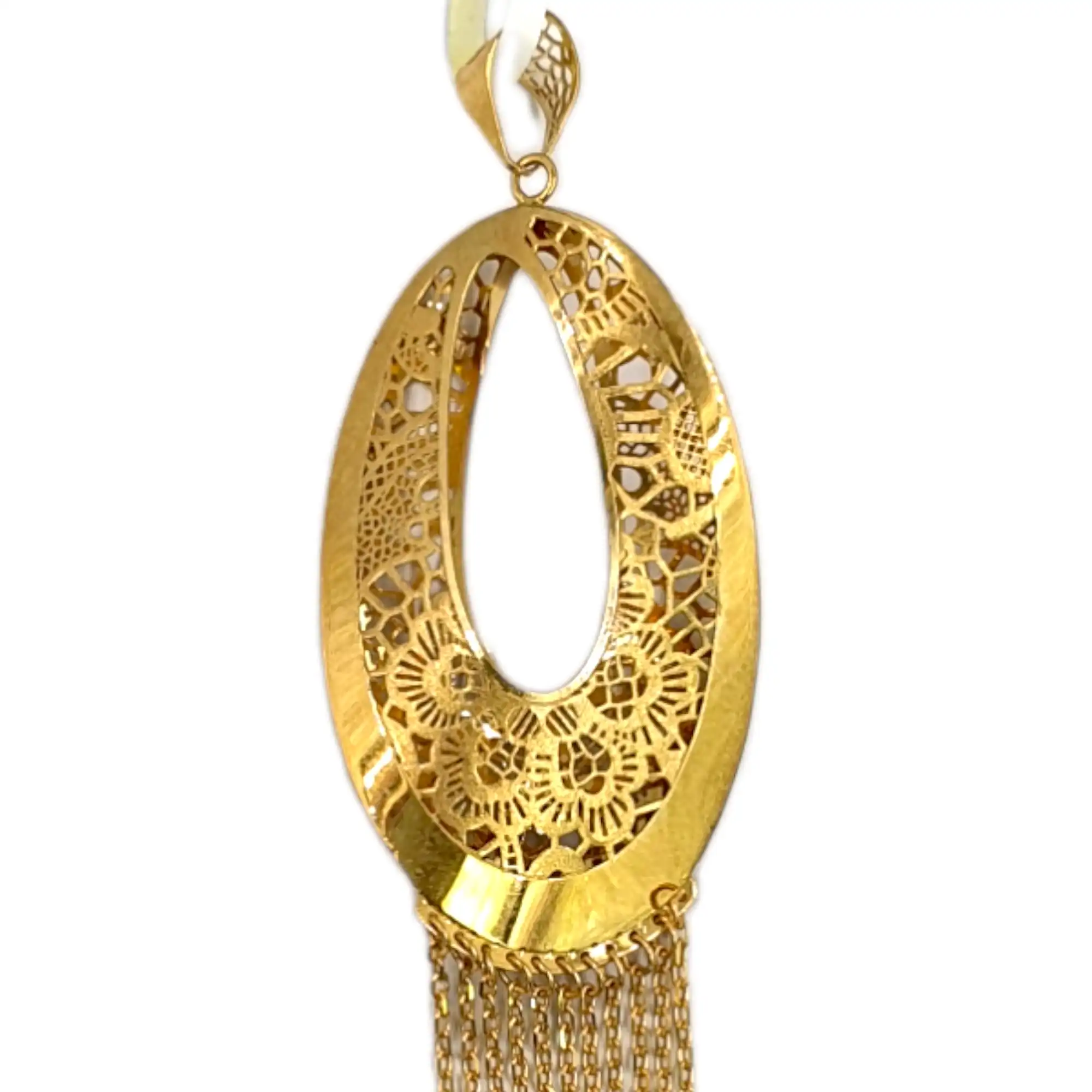 Oval Chain Golden Charm - Image 2