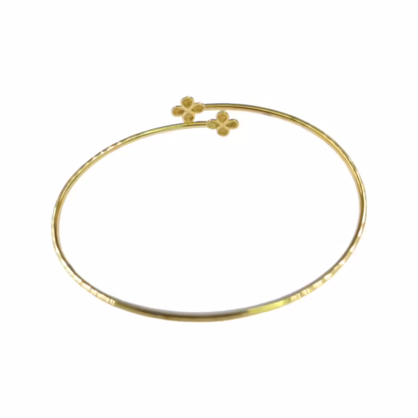 Gold Flower Bracelet