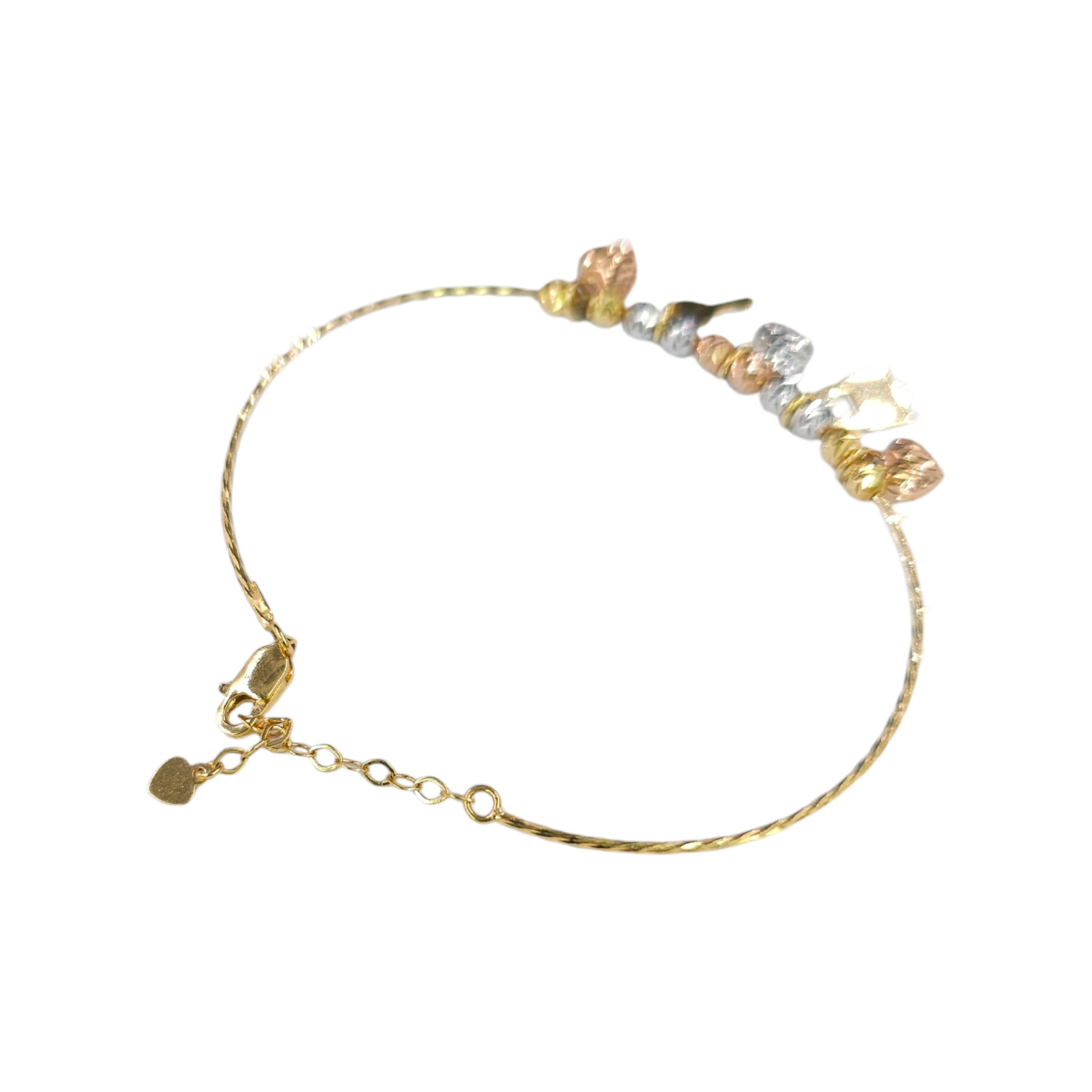 Heart Lock With Key Bracelet