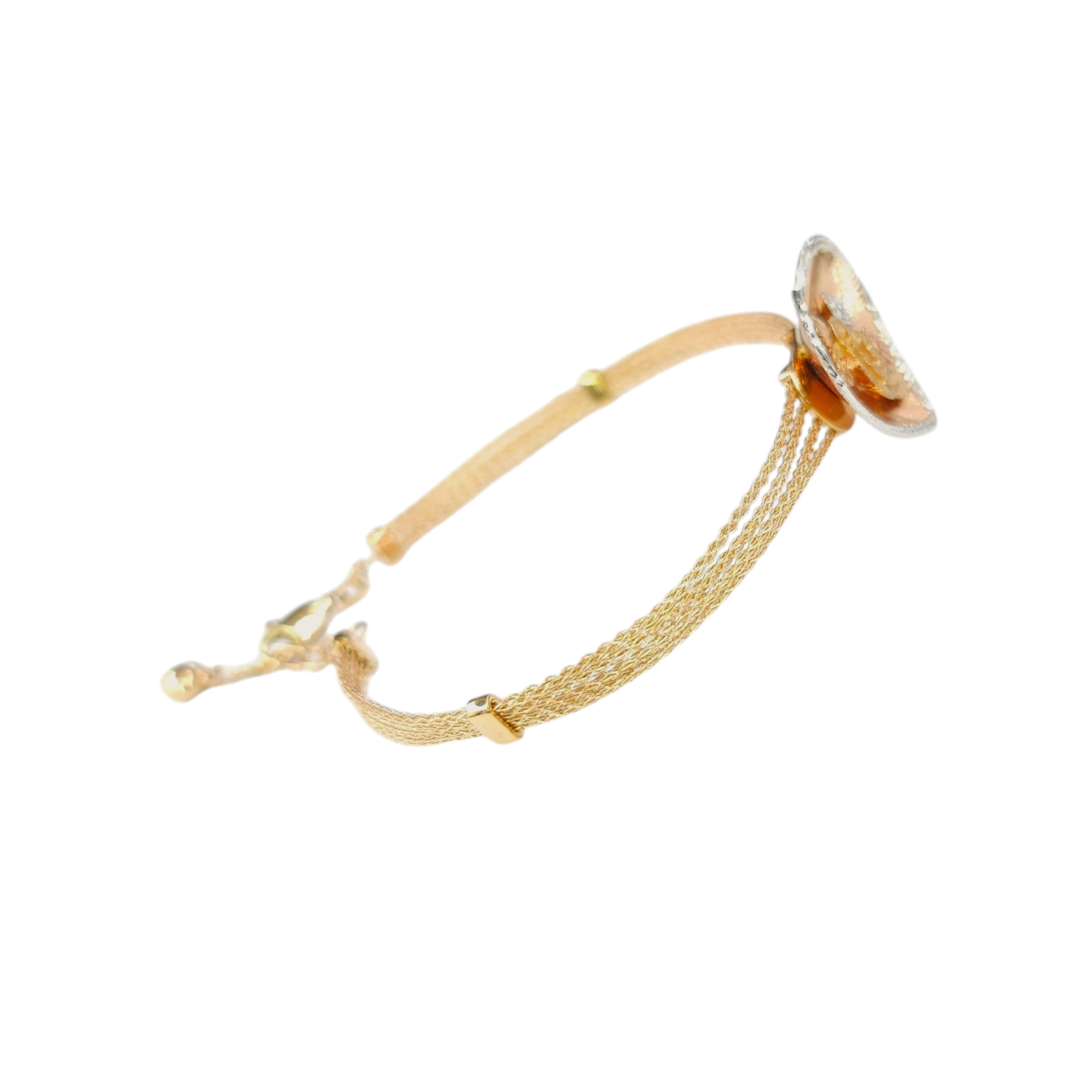 Heart Flower Bracelet