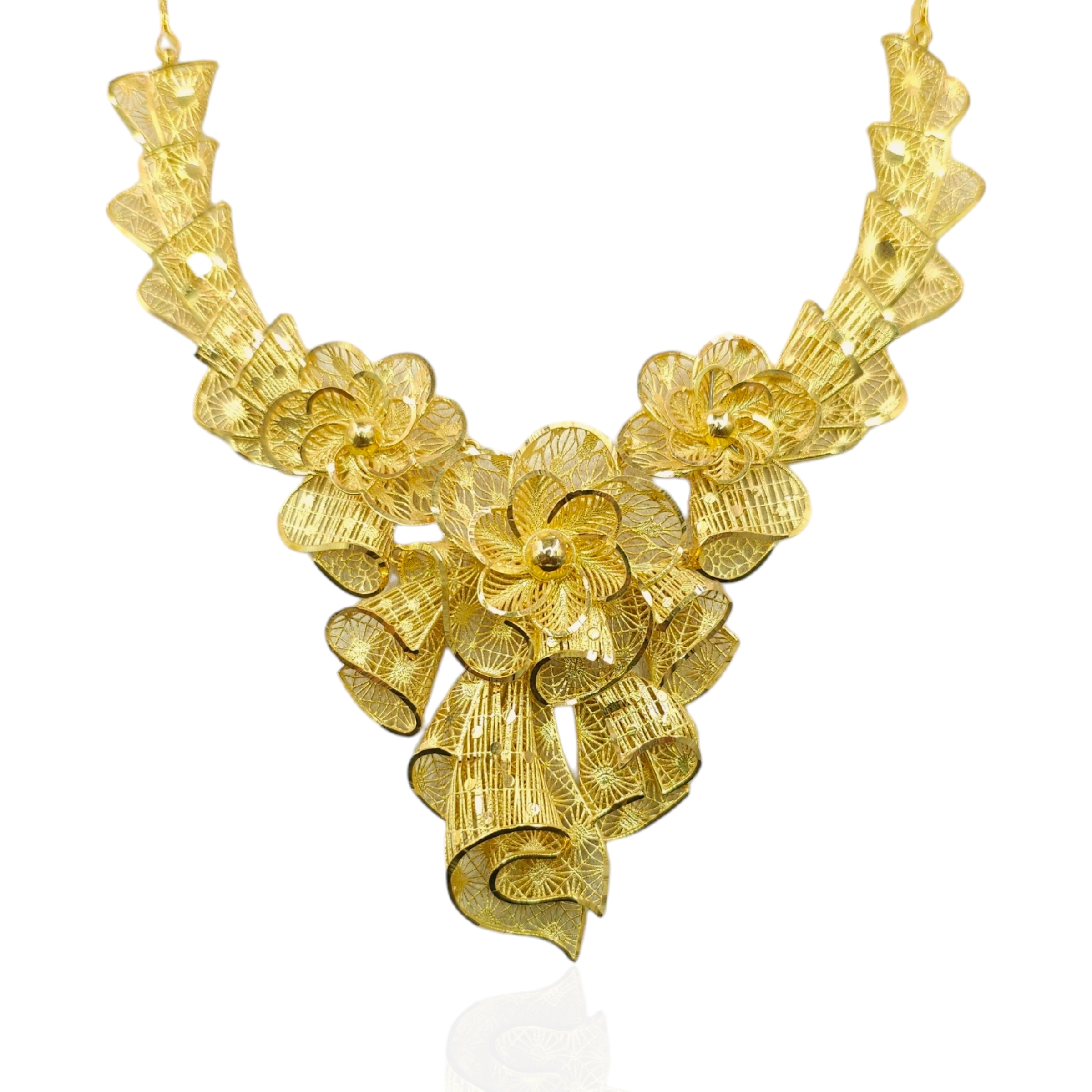 Rose Flower Necklace