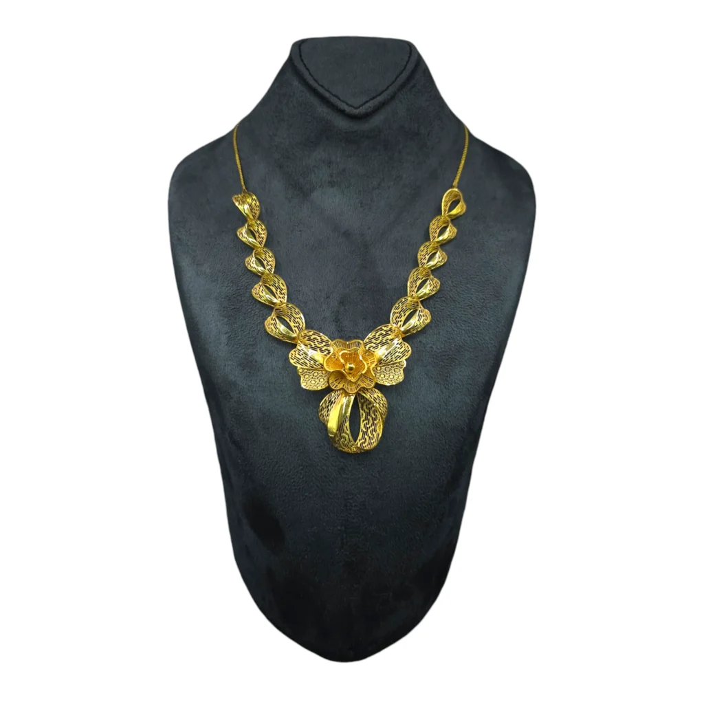 Flower Pear Necklace