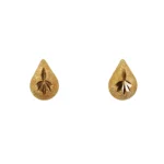 Matt Pear Earring
