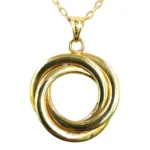 3 Tone Ring Charm