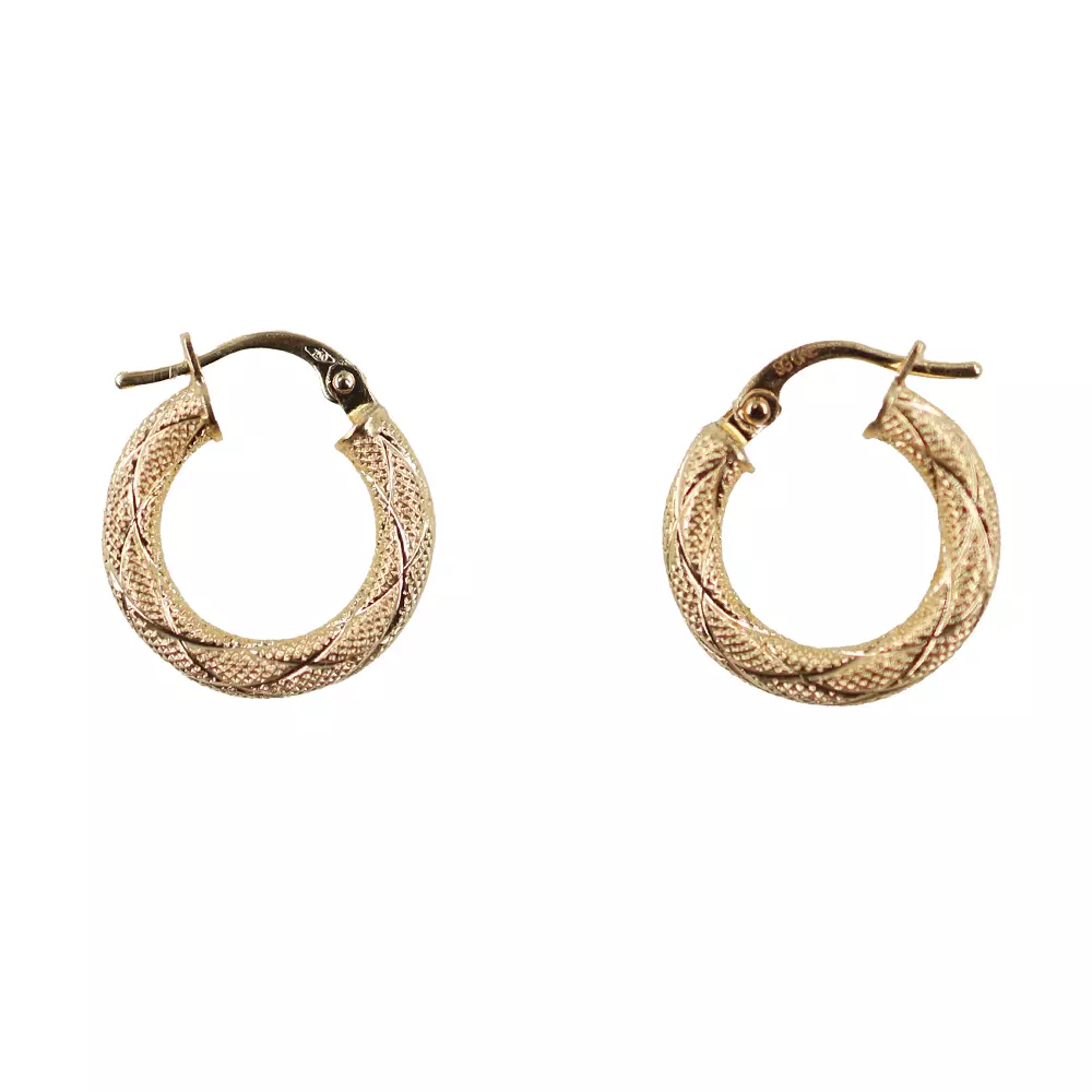 Mesh Loop Earrings