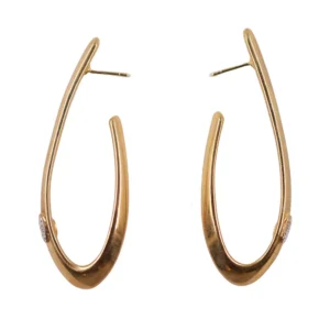 Cut Out Loop Earrings