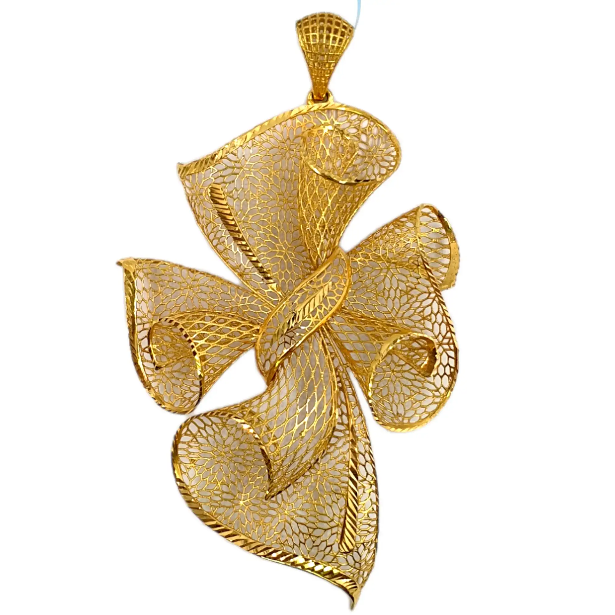 Flower Mesh Charm