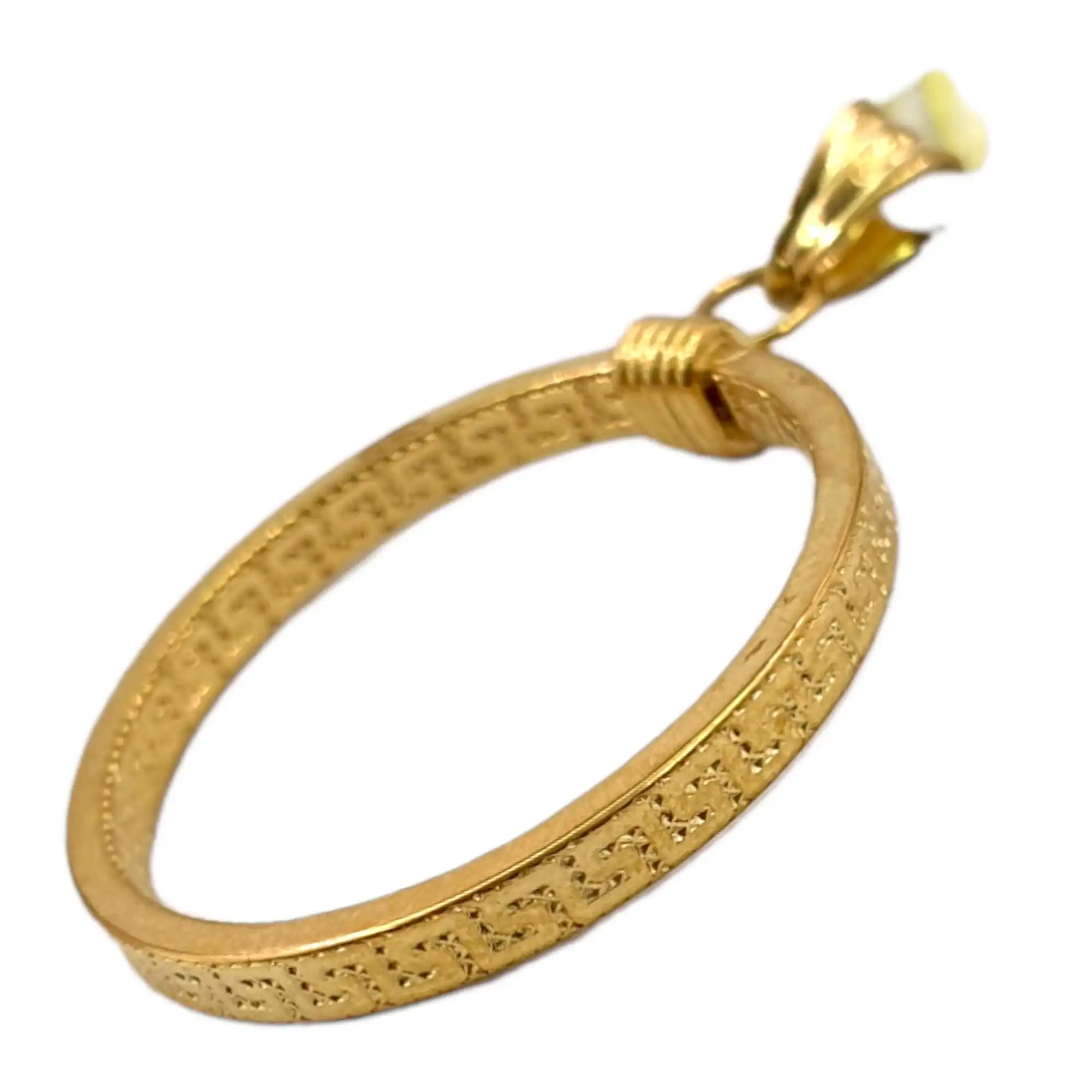 Circle Charm Pendant