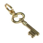 Golden Key Charm