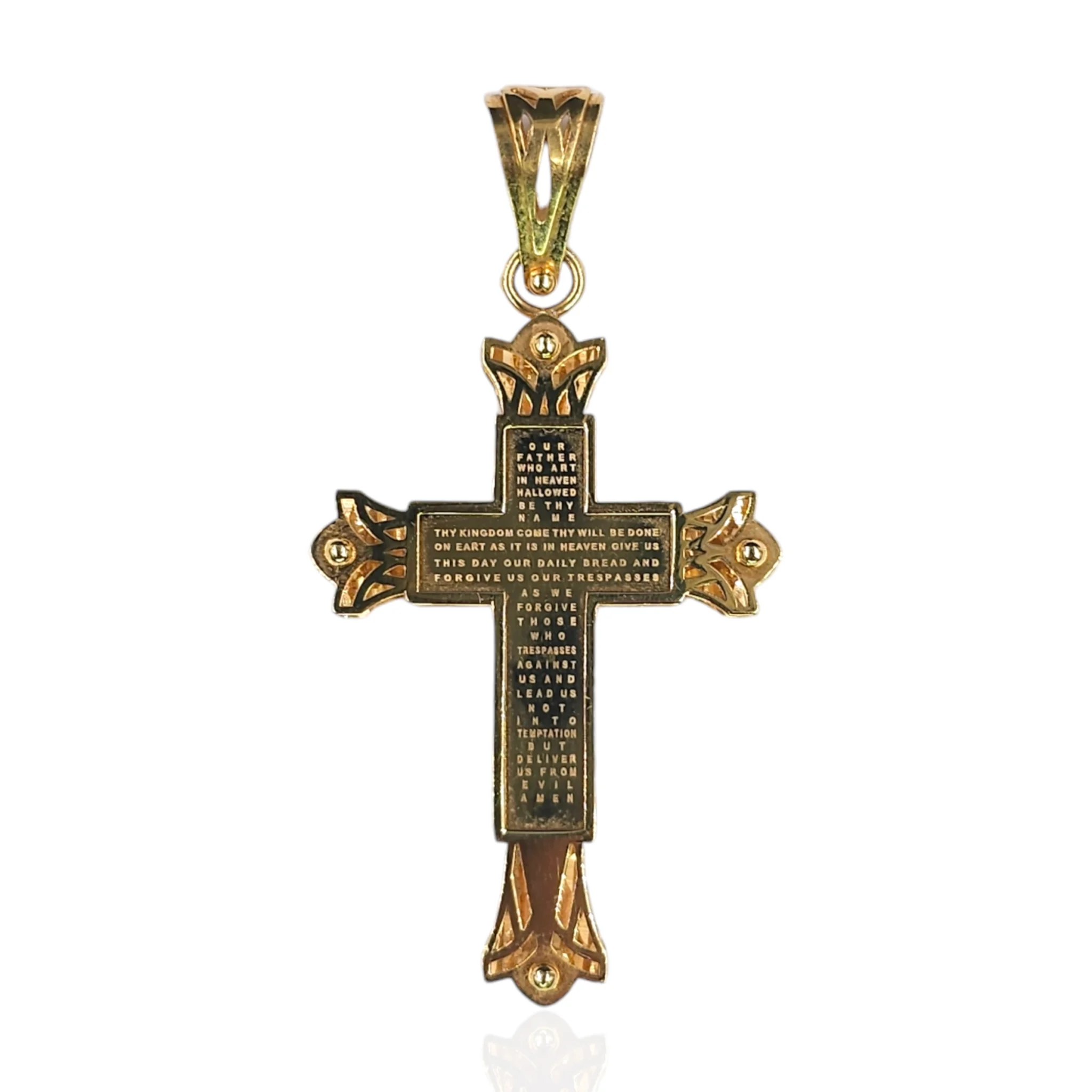 Christ with Text Charm