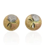 Round Matt Earrings
