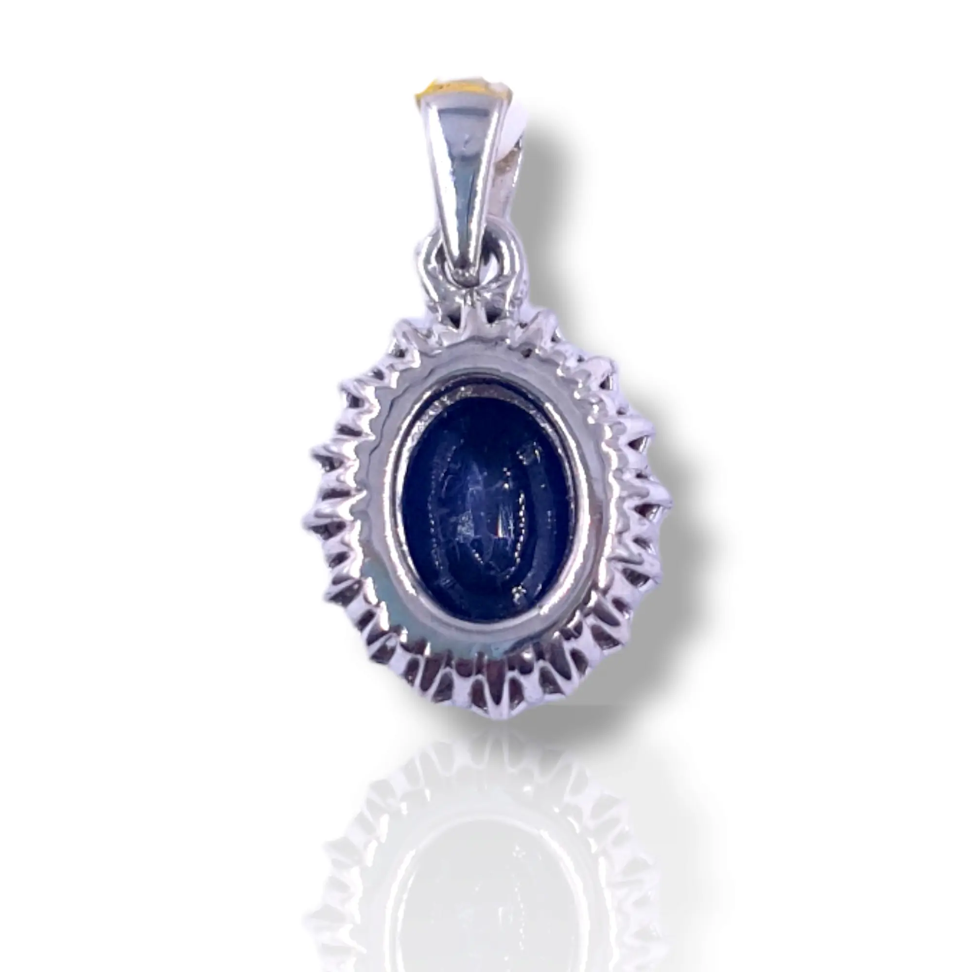Sapphire Diamond Charm