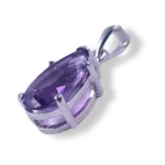 Amethyst Pear Charm
