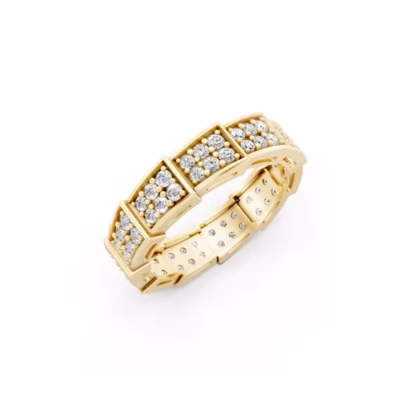 Diamond Eternity Mens Ring