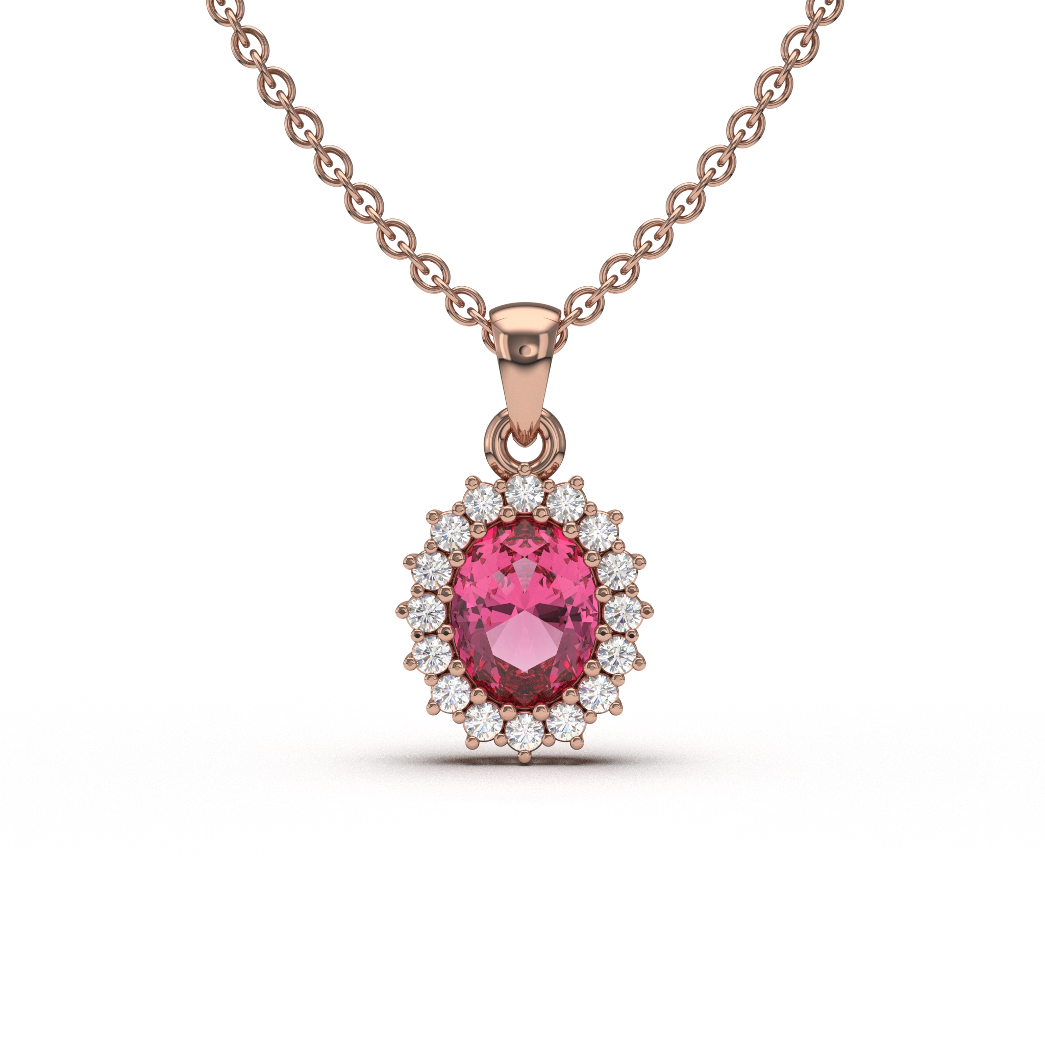 Ruby Diamond Charm 8 Ruby Diamond Charm